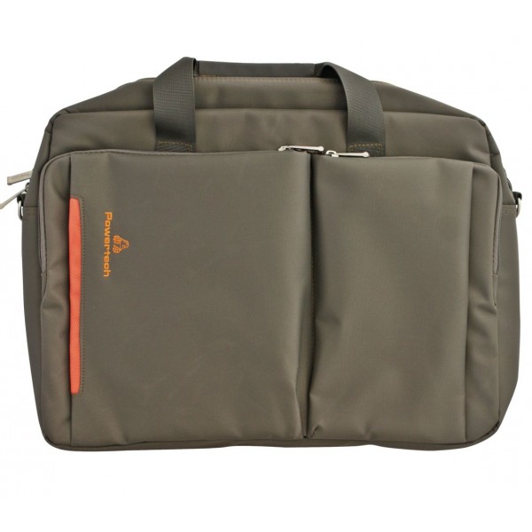 POWERTECH τσάντα PT-196 για laptop έως 15,6", γκρι