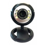 POWERTECH Web Camera 1.3MP, Plug και Play, Black