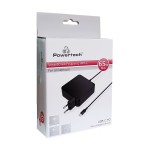 POWERTECH Φορτιστής laptop PT-703, USB Type C PD, Universal, 65W, μαύρο