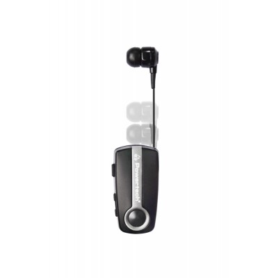 POWERTECH Bluetooth headset Klipp PT-733, multipoint, BT V4.1, ασημί POWERTECH Bluetooth headset Klipp PT-733, multipoint, BT V4.1, ασημί