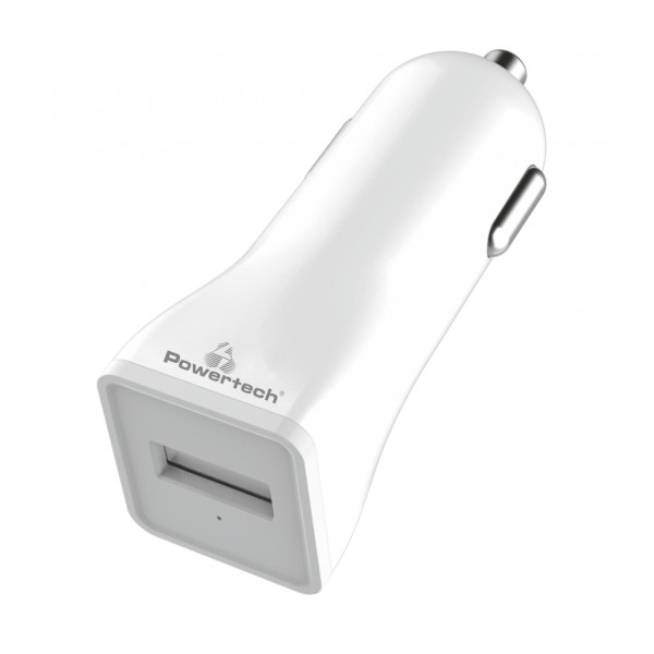 POWERTECH Φορτιστής Αυτοκινήτου PT-762, 1x USB, 1A, λευκός POWERTECH Φορτιστής Αυτοκινήτου PT-762, 1x USB, 1A, λευκός