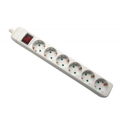 POWERTECH Πολύπριζο βιομηχανικού τύπου PT-766 6 θέσεων με διακόπτη POWERTECH Πολύπριζο βιομηχανικού τύπου PT-766 6 θέσεων με διακόπτη