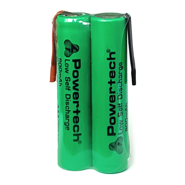 POWERTECH επαναφορτιζόμενη μπαταρία PT-789 800mAh, AAΑ (HR03), 2τμχ