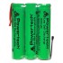 POWERTECH επαναφορτιζόμενη μπαταρία PT-790 800mAh, AAΑ (HR03), 3τμχ