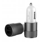 POWERTECH φορτιστής αυτοκινήτου PT-798, 2x USB, 2.1A, γκρι POWERTECH φορτιστής αυτοκινήτου PT-798, 2x USB, 2.1A, γκρι