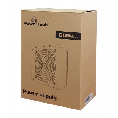 POWERTECH τροφοδοτικό για PC PT-905, 600W POWERTECH τροφοδοτικό για PC PT-905, 600W