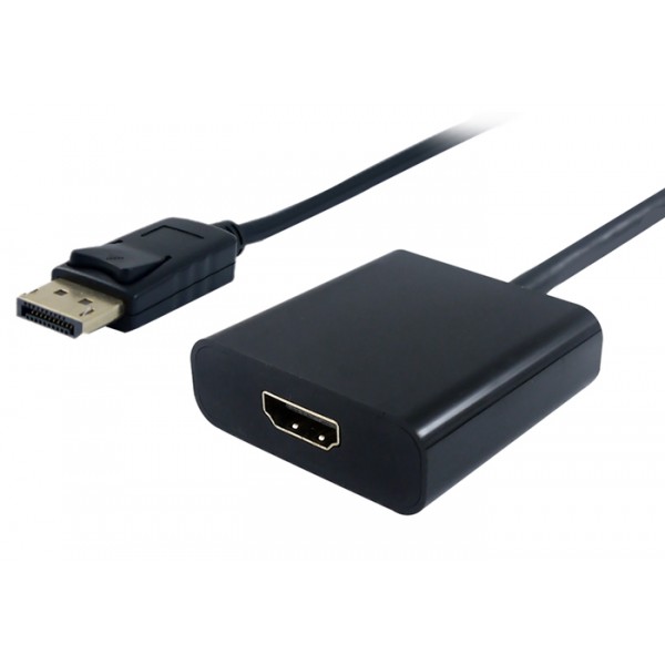 POWERTECH converter DisplayPort σε HDMI PTH-031, passive, μαύρο