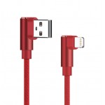 POWERTECH Καλώδιο USB σε Lightning game 90 PTR-0077 copper, 1m, κόκκινο
