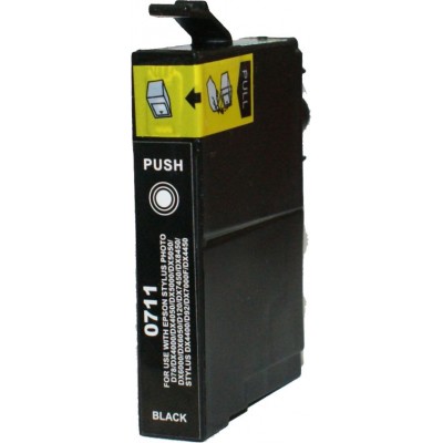 Συμβατο InkJet για Epson No 711, 13ml, Black Συμβατο InkJet για Epson No 711, 13ml, Black