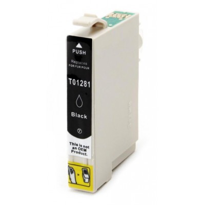 Συμβατό InkJet για Epson T1281, 13ml, Black Συμβατό InkJet για Epson T1281, 13ml, Black