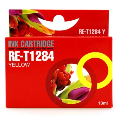 Συμβατό inkjet EPSON- T1284 YELLOW Συμβατό inkjet EPSON- T1284 YELLOW