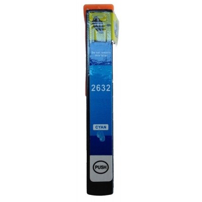 Συμβατό Inkjet μελάνι για Epson - T2632, CYAN Συμβατό Inkjet μελάνι για Epson - T2632, CYAN
