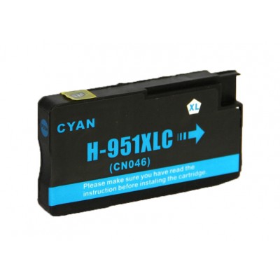 Συμβατό Inkjet για HP, 951 XL, 26ml, Cyan Συμβατό Inkjet για HP, 951 XL, 26ml, Cyan