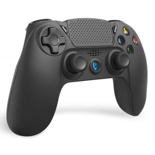 ROAR ασύρματο gamepad R300WB, με vibration, bluetooth, για PS4