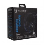 SADES Gaming headset Tpower με 40mm ακουστικά, Blue