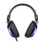 SADES Gaming Headset Element SA-702-BL, blue LED, 3.5mm, 40mm ακουστικά