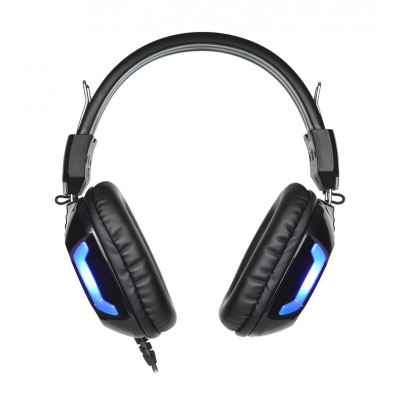 SADES Gaming Headset Element SA-702-BL, blue LED, 3.5mm, 40mm ακουστικά SADES Gaming Headset Element SA-702-BL, blue LED, 3.5mm, 40mm ακουστικά