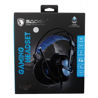 SADES Gaming Headset Locust Plus, USB, 7.1CH με 40mm ακουστικά SADES Gaming Headset Locust Plus, USB, 7.1CH με 40mm ακουστικά