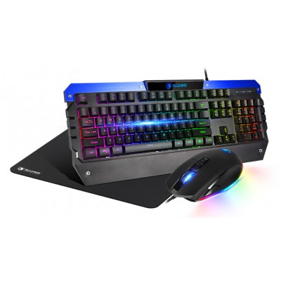 SADES Gaming set πληκτρολόγιο, ποντίκι & mouse pad Battle Ram, ενσύρματα SADES Gaming set πληκτρολόγιο, ποντίκι & mouse pad Battle Ram, ενσύρματα