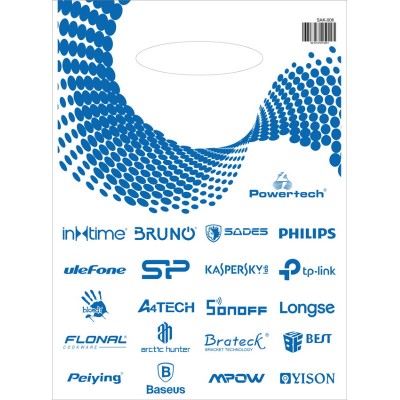 Σακούλα εμπορευμάτων τύπου χούφτας SAK-006 30 x 40, νάυλον, 30τμχ Σακούλα εμπορευμάτων τύπου χούφτας SAK-006 30 x 40, νάυλον, 30τμχ