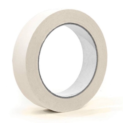 SELLOPLAST Χαρτοταινία Masking 60°C λευκή SEL-007, 19mm, 40m, 8τμχ SELLOPLAST Χαρτοταινία Masking 60°C λευκή SEL-007, 19mm, 40m, 8τμχ