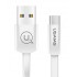 USAMS Καλώδιο USB σε Type-C US-SJ200, 1.2m, λευκό
