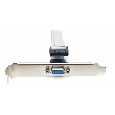 POWERTECH Adapter DB15 αρσενικό σε 16PIN flat καλώδιο με βάση POWERTECH Adapter DB15 αρσενικό σε 16PIN flat καλώδιο με βάση