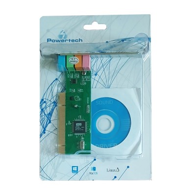 POWERTECH Κάρτα Επέκτασης PCI to 6 channel Audio, Chipset ES1938S POWERTECH Κάρτα Επέκτασης PCI to 6 channel Audio, Chipset ES1938S