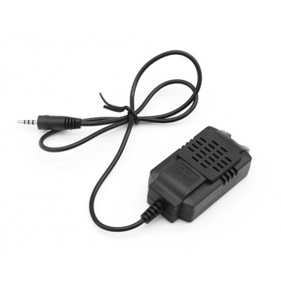 SONOFF Aισθητήρας θερμοκρασίας και υγρασίας SI7021, WiFi, 2.5mm, μαύρο SONOFF Aισθητήρας θερμοκρασίας και υγρασίας SI7021, WiFi, 2.5mm, μαύρο