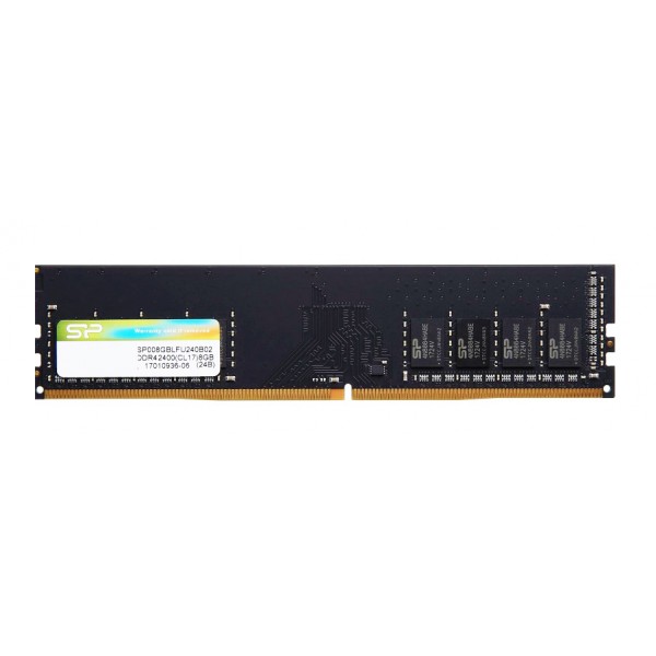 SILICON POWER Μνήμη DDR4 UDimm, 8GB, 2400MHz, CL17