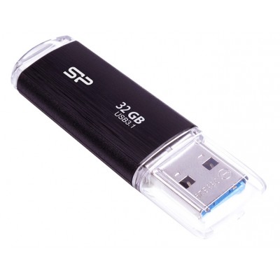 SILICON POWER USB Flash Drive Blaze B02, 32GB, USB 3.0, Black SILICON POWER USB Flash Drive Blaze B02, 32GB, USB 3.0, Black