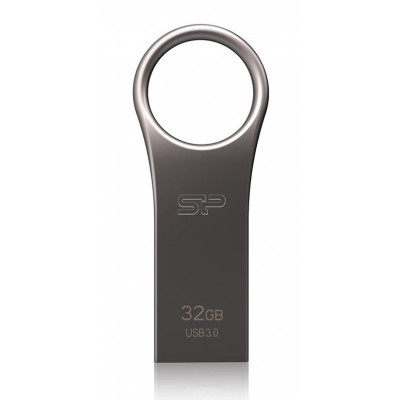 SILICON POWER USB Flash Drive Jewel 80, 32GB, USB 3.1, Titanium SILICON POWER USB Flash Drive Jewel 80, 32GB, USB 3.1, Titanium