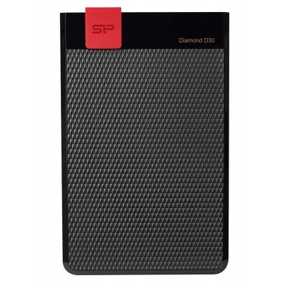 SILICON POWER Εξωτερικός HDD 4TB Diamond D30 D3L, USB 3.1, Black SILICON POWER Εξωτερικός HDD 4TB Diamond D30 D3L, USB 3.1, Black