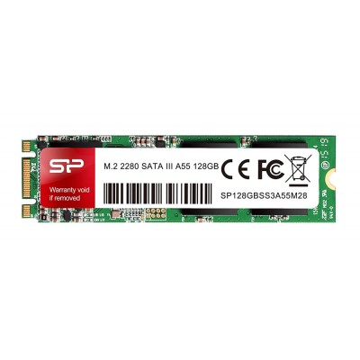 SILICON POWER SSD A55, 128GB, M.2 2280, SATA III, 560-530MB/s SILICON POWER SSD A55, 128GB, M.2 2280, SATA III, 560-530MB/s