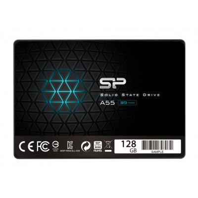 SILICON POWER SSD A55 128GB, 2.5", SATA III, 560-530MB/s 7mm, TLC SILICON POWER SSD A55 128GB, 2.5", SATA III, 560-530MB/s 7mm, TLC