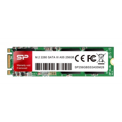 SILICON POWER SSD A55, 256GB, M.2 2280, SATA III, 560-530MB/s SILICON POWER SSD A55, 256GB, M.2 2280, SATA III, 560-530MB/s