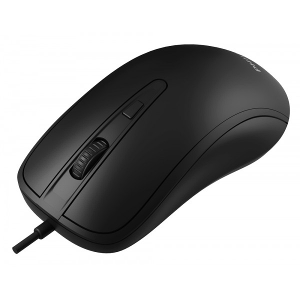 PHILIPS ενσύρματο ποντίκι SPK721414, 1600DPI, USB, 4 πλήκτρα, μαύρο PHILIPS ενσύρματο ποντίκι SPK721414, 1600DPI, USB, 4 πλήκτρα, μαύρο