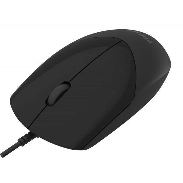 PHILIPS ενσύρματο ποντίκι SPK7244, 1000DPI, USB, 3 πλήκτρα, μαύρο PHILIPS ενσύρματο ποντίκι SPK7244, 1000DPI, USB, 3 πλήκτρα, μαύρο