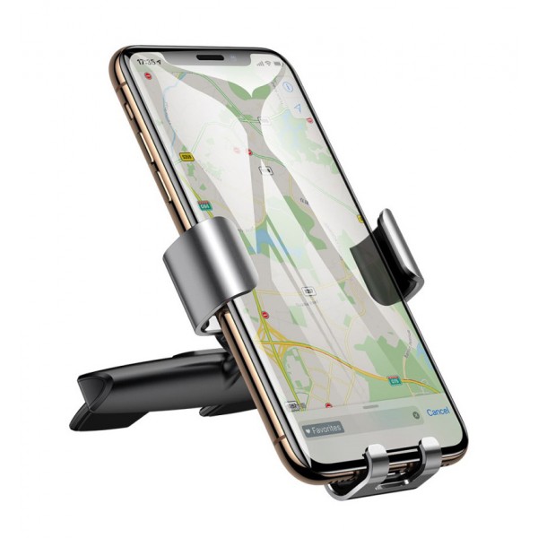 BASEUS βάση αεραγωγού αυτοκινήτου Gravity Car Mount SUYL-J0S, ασημί