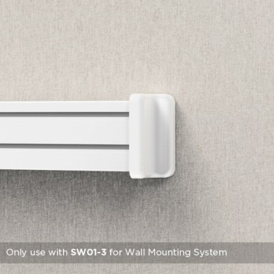 BRATECK 2x βάσεις στήριξης πάνελ SW02-4, SW series, για τοίχο BRATECK 2x βάσεις στήριξης πάνελ SW02-4, SW series, για τοίχο