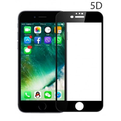 POWERTECH Tempered Glass 5D Full Glue για iPhone 7 Plus, Black POWERTECH Tempered Glass 5D Full Glue για iPhone 7 Plus, Black