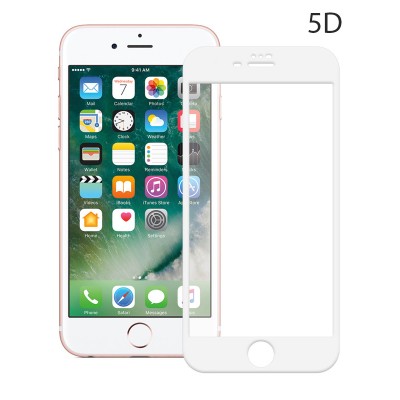 POWERTECH Tempered Glass 5D Full Glue για iPhone 6 Plus, White POWERTECH Tempered Glass 5D Full Glue για iPhone 6 Plus, White