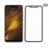POWERTECH Tempered Glass 5D Full Glue για Pocophone F1 Qualcomm, μαύρο