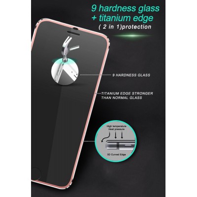 POWERTECH Tempered Glass 3D Full face iPhone 11 Pro Max, titanium, μαύρο POWERTECH Tempered Glass 3D Full face iPhone 11 Pro Max, titanium, μαύρο