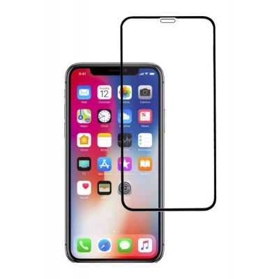 POWERTECH Tempered Glass 5D, Full Glue, iPhone 11 Pro, μαύρο POWERTECH Tempered Glass 5D, Full Glue, iPhone 11 Pro, μαύρο