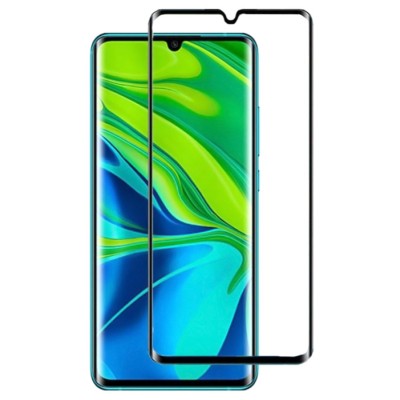 POWERTECH Tempered Glass 3D, Full Glue, Xiaomi Mi Note 10/10 Pro, μαύρο POWERTECH Tempered Glass 3D, Full Glue, Xiaomi Mi Note 10/10 Pro, μαύρο