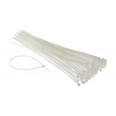 Powertech Δεματικά καλωδίων TIES-006, 200x7.6mm, Διάφανα, 100τμχ Powertech Δεματικά καλωδίων TIES-006, 200x7.6mm, Διάφανα, 100τμχ