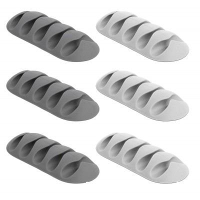 POWERTECH Οργανωτής καλωδίων σιλικόνης TIES-011, 5 καλωδίων, 6τμχ POWERTECH Οργανωτής καλωδίων σιλικόνης TIES-011, 5 καλωδίων, 6τμχ