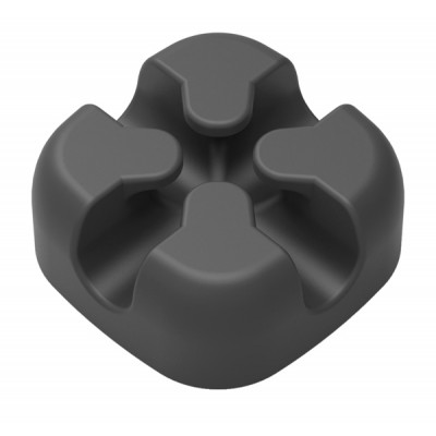 POWERTECH οργανωτής καλωδίων σιλικόνης TIES-028, 2 καλωδίων, μαύρο, 5τμχ POWERTECH οργανωτής καλωδίων σιλικόνης TIES-028, 2 καλωδίων, μαύρο, 5τμχ