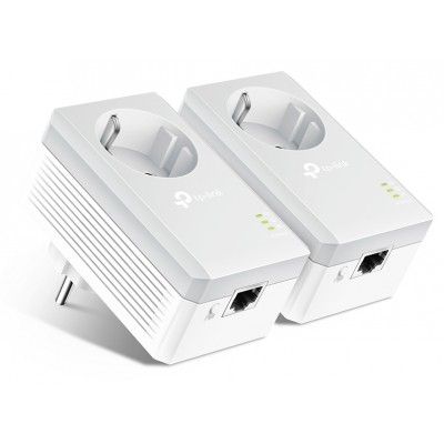 TP-LINK AV600 Passthrough Powerline Starter Kit TL-PA4010P, Ver. 4.0 TP-LINK AV600 Passthrough Powerline Starter Kit TL-PA4010P, Ver. 4.0